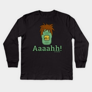 Aaaahh! Kids Long Sleeve T-Shirt